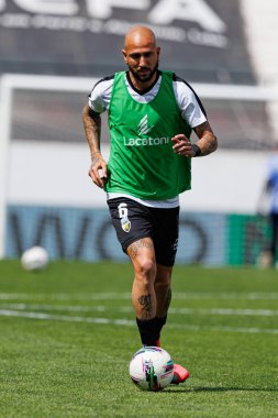 Angelo Neto, Liga Portekiz maçında Estrela Amadora ve SC Farense takımları arasında Estadio Jose Gomes 'de (Maciej Rogowski)