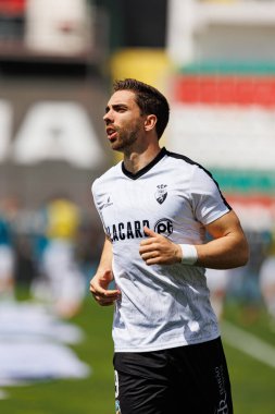 Liga Portekiz maçında Estrela Amadora ve SC Farense takımları arasında Estadio Jose Gomes 'de (Maciej Rogowski)