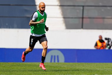Angelo Neto, Liga Portekiz maçında Estrela Amadora ve SC Farense takımları arasında Estadio Jose Gomes 'de (Maciej Rogowski)