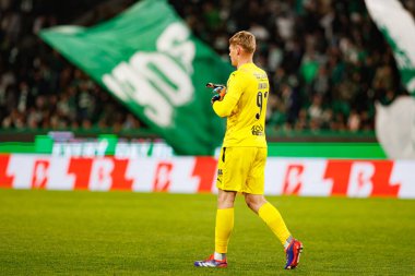 Lukas Hornicek, Liga Portekiz maçı sırasında Estadio Jose Alvalade 'de (Maciej Rogowski)