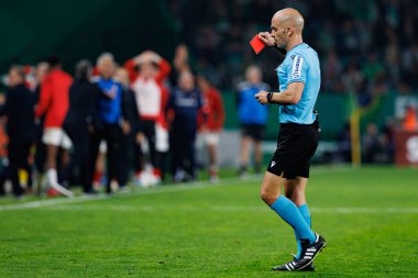 Luis Godinho, Liga Portekiz maçı sırasında Estadio Jose Alvalade 'de (Maciej Rogowski) Sporting CP ve SC Braga takımları arasında görüldü.)