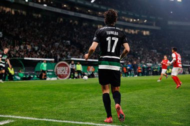 Francisco Trincao, Liga Portekiz maçı sırasında Estadio Jose Alvalade 'de (Maciej Rogowski)