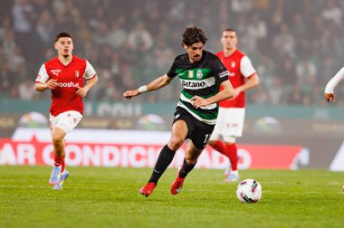 Francisco Trincao, Liga Portekiz maçı sırasında Estadio Jose Alvalade 'de (Maciej Rogowski)