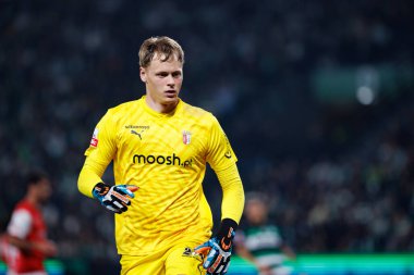 Lukas Hornicek, Liga Portekiz maçı sırasında Estadio Jose Alvalade 'de (Maciej Rogowski)