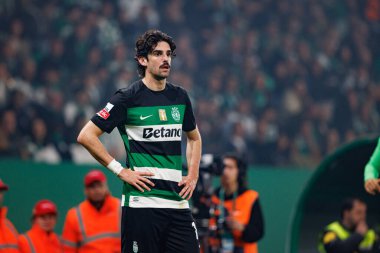Francisco Trincao, Liga Portekiz maçı sırasında Estadio Jose Alvalade 'de (Maciej Rogowski)