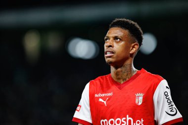 Liga Portekiz maçında Estadio Jose Alvalade 'de (Maciej Rogowski) Sporting CP ve SC Braga takımları arasında Robson Bambu görüldü.)