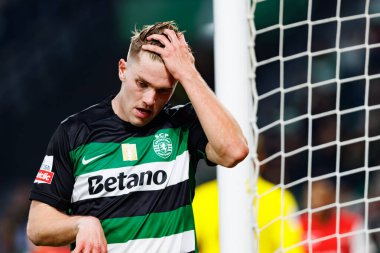 Viktor Gyokeres, Liga Portekiz maçı sırasında Estadio Jose Alvalade 'de (Maciej Rogowski) Sporting CP ve SC Braga takımları arasında görüldü.)