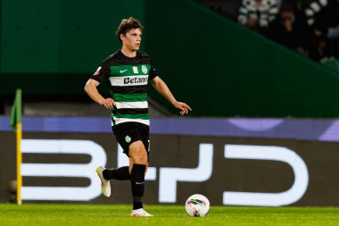 Eduardo Quaresma, Liga Portekiz maçı sırasında Estadio Jose Alvalade 'de (Maciej Rogowski) Sporting CP ve SC Braga takımları arasında görüldü.)