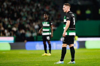 Viktor Gyokeres, Liga Portekiz maçı sırasında Estadio Jose Alvalade 'de (Maciej Rogowski) Sporting CP ve SC Braga takımları arasında görüldü.)