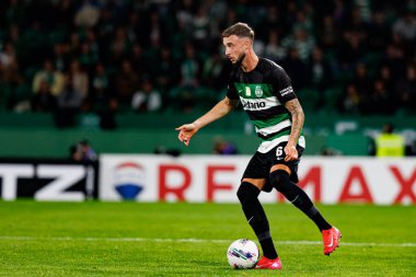 Estadio Jose Alvalade 'de (Maciej Rogowski) Sporting CP ve SC Braga takımları arasında oynanan Liga Portekiz maçı sırasında Zeno Debast görüldü.)