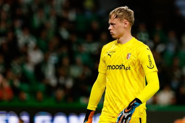 Lukas Hornicek, Liga Portekiz maçı sırasında Estadio Jose Alvalade 'de (Maciej Rogowski)