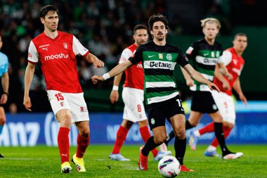 Francisco Trincao, Liga Portekiz maçı sırasında Estadio Jose Alvalade 'de (Maciej Rogowski)