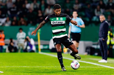 Matheus Reis, Estadio Jose Alvalade 'de (Maciej Rogowski) Sporting CP ve SC Braga takımları arasında oynanan Liga Portekiz maçı sırasında görüldü.)