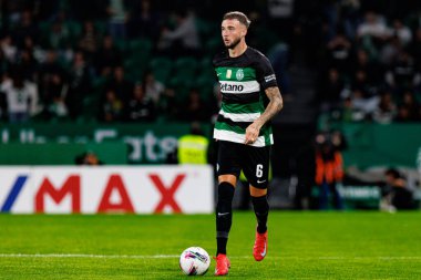 Estadio Jose Alvalade 'de (Maciej Rogowski) Sporting CP ve SC Braga takımları arasında oynanan Liga Portekiz maçı sırasında Zeno Debast görüldü.)