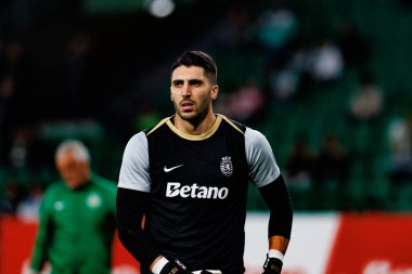 Liga Portekiz maçı sırasında Estadio Jose Alvalade 'de (Maciej Rogowski) Sporting CP ve SC Braga takımları arasında Rui Silva görüldü.)