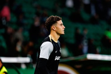 Diogo Pinto, Liga Portekiz maçı sırasında Estadio Jose Alvalade 'de (Maciej Rogowski) Sporting CP ve SC Braga takımları arasında görüldü.)