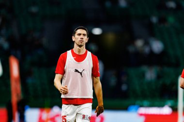 Paulo Oliveira, Liga Portekiz maçı sırasında Estadio Jose Alvalade 'de (Maciej Rogowski) Sporting CP ve SC Braga takımları arasında görüldü.)