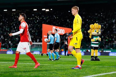 Lukas Hornicek, Liga Portekiz maçı sırasında Estadio Jose Alvalade 'de (Maciej Rogowski)