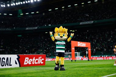 Estadio Jose Alvalade 'deki (Maciej Rogowski) Sporting CP ve SC Braga takımları arasında Liga Portekiz maçı sırasında görülen Jubas)