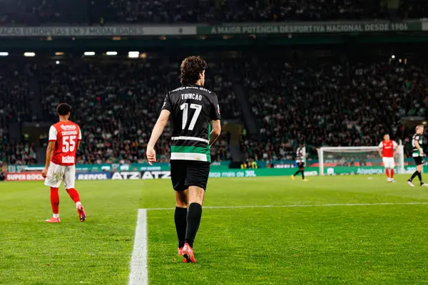 Francisco Trincao, Liga Portekiz maçı sırasında Estadio Jose Alvalade 'de (Maciej Rogowski)