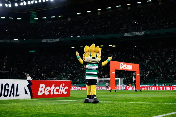 Estadio Jose Alvalade 'deki (Maciej Rogowski) Sporting CP ve SC Braga takımları arasında Liga Portekiz maçı sırasında görülen Jubas)