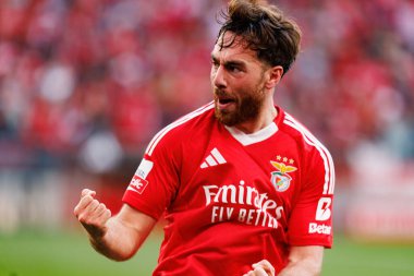 Orkun Kokcu, Liga Portekiz maçında SL Benfica ve FC Arouca (Maciej Rogowski)