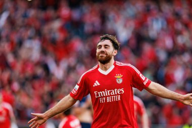 Orkun Kokcu, Liga Portekiz maçında SL Benfica ve FC Arouca (Maciej Rogowski)