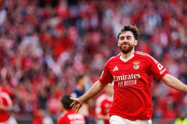 Orkun Kokcu, Liga Portekiz maçında SL Benfica ve FC Arouca (Maciej Rogowski)
