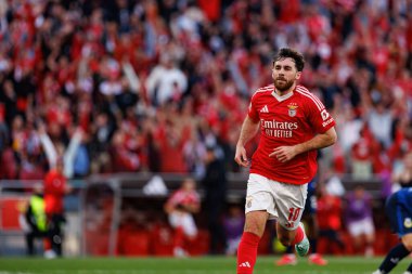 Orkun Kokcu, Liga Portekiz maçında SL Benfica ve FC Arouca (Maciej Rogowski)