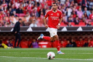 SL Benfica ve FC Arouca (Maciej Rogowski) takımları arasında oynanan Liga Portekiz maçında Vangelis Pavlidis görüldü)