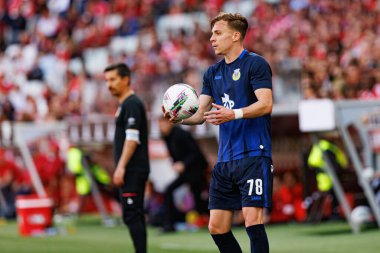 Alex Pinto Liga Portekiz maçı sırasında SL Benfica ve FC Arouca (Maciej Rogowski) takımları arasında görüldü.)