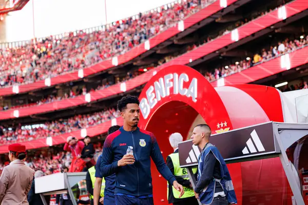 Weverson, Liga Portekiz maçı sırasında SL Benfica ve FC Arouca (Maciej Rogowski) takımları arasında görüldü.)
