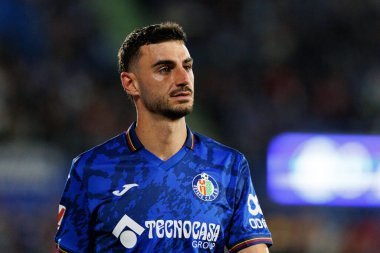 Juan Iglesias LaLiga EA SPORTS maçı sırasında Estadio Coliseum 'da Getafe CF ve Real Madrid CF takımları arasında görüldü (Maciej Rogowski)