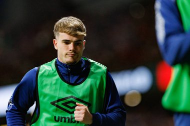 Josep Chavarria, Atletico de Madrid ve Rayo Vallecano takımları arasında Estadio Civitas Metropolitano 'da (Maciej Rogowski)