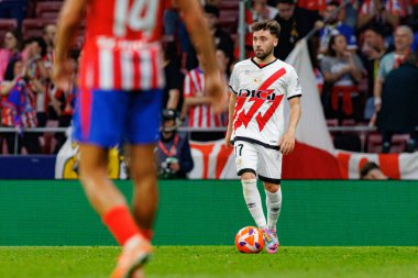 Unai Lopez, Estadio Civitas Metropolitano 'daki Atletico de Madrid ve Rayo Vallecano takımları arasında oynanan LaLiga EA SPORTS maçı sırasında görüldü (Maciej Rogowski)