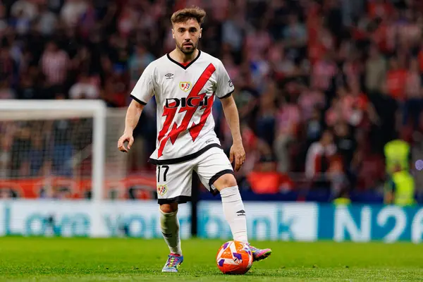 Unai Lopez, Estadio Civitas Metropolitano 'daki Atletico de Madrid ve Rayo Vallecano takımları arasında oynanan LaLiga EA SPORTS maçı sırasında görüldü (Maciej Rogowski)