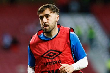 Unai Lopez, Estadio Civitas Metropolitano 'daki Atletico de Madrid ve Rayo Vallecano takımları arasında oynanan LaLiga EA SPORTS maçı sırasında görüldü (Maciej Rogowski)