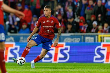 Jesus Diaz, PKO BP Ekstraklasa maçı sırasında Rakow Czestochowa ve Slask Wroclaw takımları arasında Stadion Rakowa Czestochowa 'da görüldü (Maciej Rogowski)