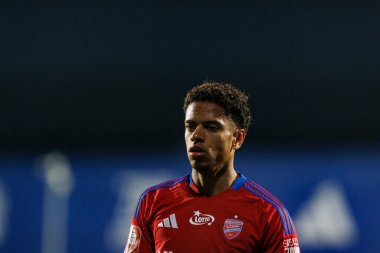 Adriano Amorim, PKO BP Ekstraklasa maçında Rakow Czestochowa ve Slask Wroclaw takımları arasında Stadion Rakowa Czestochowa (Maciej Rogowski)