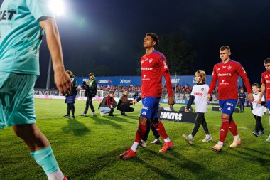 Adriano Amorim, PKO BP Ekstraklasa maçında Rakow Czestochowa ve Slask Wroclaw takımları arasında Stadion Rakowa Czestochowa (Maciej Rogowski)