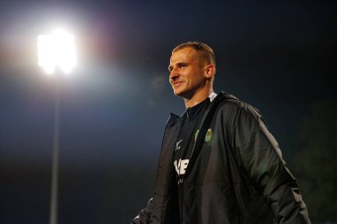 Tomasz Loska, PKO BP Ekstraklasa maçında Stadyum Rakowa Czestochowa 'da Rakow Czestochowa ve Slask Wroclaw takımları arasında görüldü (Maciej Rogowski)