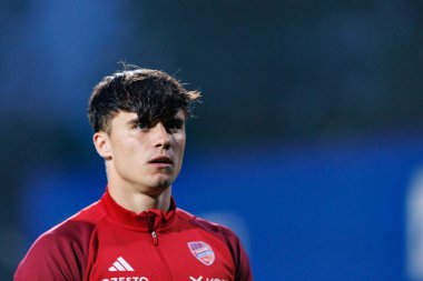 Ariel Mosor, PKO BP Ekstraklasa maçında Rakow Czestochowa ve Slask Wroclaw takımları arasında Stadion Rakowa Czestochowa 'da görüldü (Maciej Rogowski)