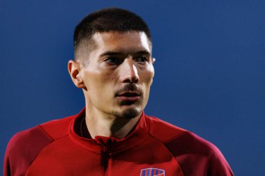 PKO BP Ekstraklasa maçında Stadyum Rakowa Czestochowa 'da Rakow Czestochowa ve Slask Wroclaw takımları arasında Zoran Arseniç görüldü (Maciej Rogowski)