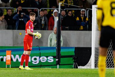 Kacper Tobiasz, PKO BP Ekstraklasa maçında Arena Katowice 'de GKS Katowice ve Legia Warszawa takımları arasında görüldü (Maciej Rogowski)