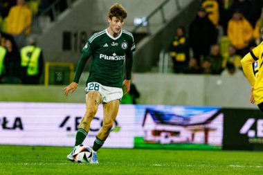 Marc Gual, PKO BP Ekstraklasa maçında Arena Katowice 'de GKS Katowice ve Legia Warszawa takımları arasında görüldü (Maciej Rogowski)