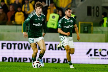 Marc Gual, PKO BP Ekstraklasa maçında Arena Katowice 'de GKS Katowice ve Legia Warszawa takımları arasında görüldü (Maciej Rogowski)