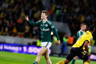 Marc Gual, PKO BP Ekstraklasa maçında Arena Katowice 'de GKS Katowice ve Legia Warszawa takımları arasında görüldü (Maciej Rogowski)