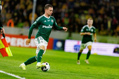 Kacper Chodyna, PKO BP Ekstraklasa maçında Arena Katowice 'de GKS Katowice ve Legia Warszawa takımları arasında görüldü (Maciej Rogowski)