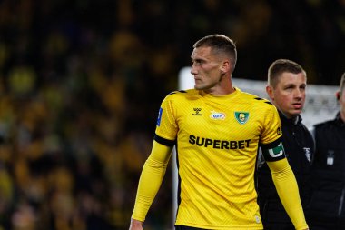 Arkadiusz Jedrych, PKO BP Ekstraklasa maçında Arena Katowice 'de GKS Katowice ve Legia Warszawa takımları arasında görüldü (Maciej Rogowski)