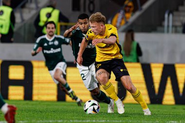 Mateusz Kowalczyk, PKO BP Ekstraklasa maçında Arena Katowice 'de GKS Katowice ve Legia Warszawa takımları arasında görüldü (Maciej Rogowski)